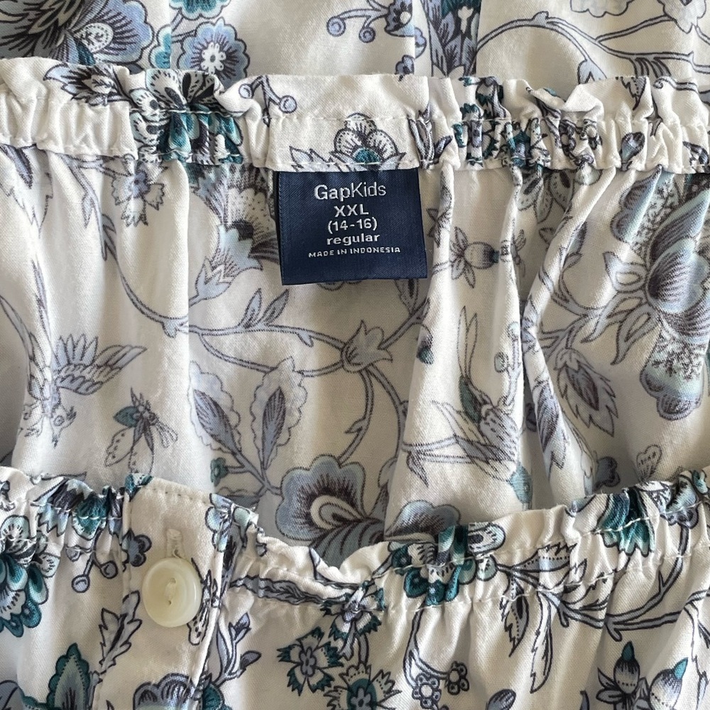 Gap Kids Girl Floral Romper - Picture 6 of 7